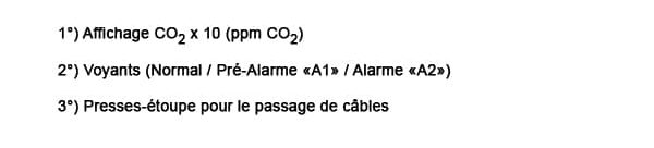 Détecteur d'air CO2 Détecteur de dioxyde de carbone Production agricole  J1Q6